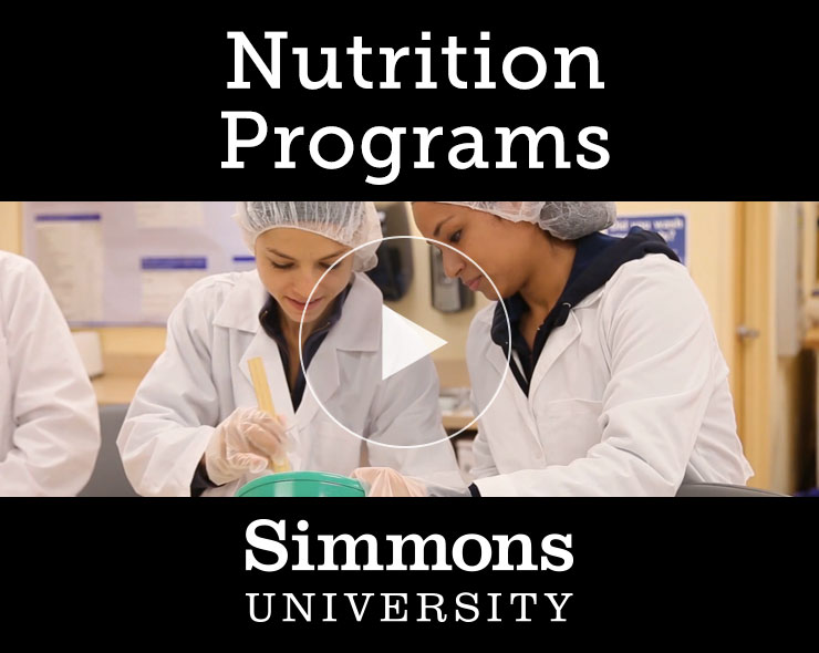 Nutrition Programs at Simmons University Video