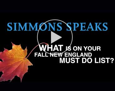 Simmons Speaks: What's on your fall New England Must Do List