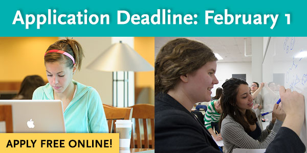 Application Deadline - February 1 - Apply Free Online!