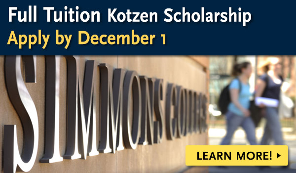 Full Tuition Kotzen Scholarship - Apply by December 1!