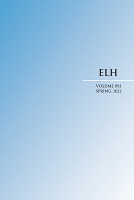ELH, Volume 89, Number 1, Spring 2022, pp. 159-184 (Article)